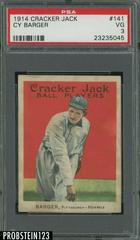 Cy Barger #141 Baseball Cards 1914 Cracker Jack Prices