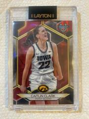 Caitlin Clark [Red Lava Refractor] #30 Basketball Cards 2023 Bowman Best University Prices