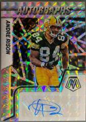 Andre Rison #AM-AR Football Cards 2022 Panini Mosaic Autographs Prices