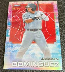 Jasson Dominguez [Red Refractor] #41 Baseball Cards 2021 Bowman’s Best Prices