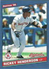 Rickey Henderson #306 Baseball Cards 2002 Donruss Originals Prices