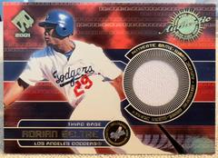 Adrian Beltre [Authentic Game-Worn Jersey] #89 Baseball Cards 2000 Pacific Private Stock Mini Prices