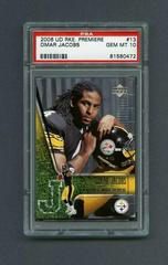 Omar Jacobs Football Cards 2006 Upper Deck Rookie Premiere Prices