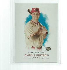 Josh Hamilton #4 Baseball Cards 2007 Topps Allen & Ginter Prices