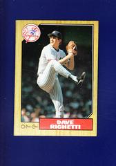 Dave Righetti #40 Baseball Cards 1987 O Pee Chee Prices