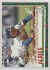 Ozzie Albies #HW113 Baseball Cards 2019 Topps Holiday Mega Box Prices
