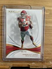 Travis Kelce Football Cards 2019 Panini Immaculate Collection Prices