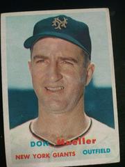 Don Mueller #148 Baseball Cards 1957 Topps Prices