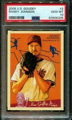 Randy Johnson #2 Baseball Cards 2008 Upper Deck Goudey Prices