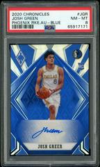 Josh Green [Blue] Basketball Cards 2020 Panini Chronicles Phoenix Rookie Autographs Prices