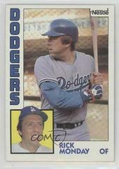 Rick Monday Baseball Cards 1984 Topps Nestle Prices