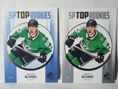 Matej Blumel [Blue] #TR-33 Hockey Cards 2022 SP Authentic Top Rookies Prices