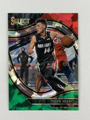 Tyler Herro [Red White Green Ice] #225 Basketball Cards 2020 Panini Select Prices