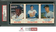 Don Kessinger, George Medich, Nate Colbert [Hand Cut Panel] Baseball Cards 1975 Hostess Prices