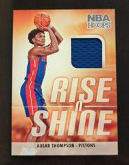 Ausar Thompson #RS-ASR Basketball Cards 2023 Panini Hoops Rise N Shine Memorabilia Prices