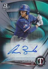 Aaron Zavala [Autograph] #TOP-38 Baseball Cards 2022 Bowman Platinum Top Prospects Prices