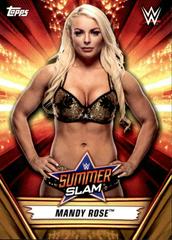 Mandy Rose [Bronze] Wrestling Cards 2019 Topps WWE SummerSlam Prices