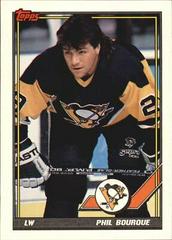 Phil Bourque Hockey Cards 1991 Topps Prices