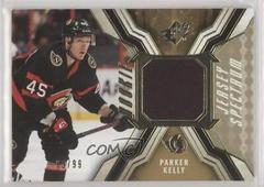 Parker Kelly [Gold Spectrum] #RJ-PK Hockey Cards 2021 SPx Rookie Jersey Prices