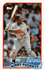 Kirby Puckett Baseball Cards 1989 Topps Ljn Baseball Talk Prices