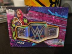 Asuka [Pink] #CPP-A Wrestling Cards 2020 Topps WWE Women's Division Championship Plate Patch Prices