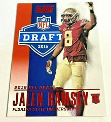 Jalen Ramsey [Red] #10 Football Cards 2016 Panini Score NFL Draft Prices