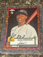 Jazz Chisholm [Black Red Mini Diamond] #7 Baseball Cards 2021 Topps Chrome Platinum Anniversary Prices