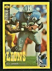 Barry Sanders [Gold] #86 Football Cards 1994 Collector's Choice Prices