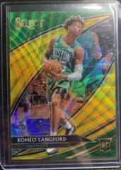 Romeo Langford [Gold Prizm] Basketball Cards 2019 Panini Select Prices