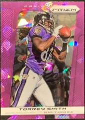 Torrey Smith [Purple Cracked Ice Prizm] #2 Football Cards 2013 Panini Prizm Prices