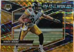 Hines Ward [Gold] #SB-18 Football Cards 2022 Panini Mosaic In It to Win It Prices