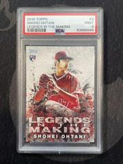 Shohei Ohtani [Red] #2 Baseball Cards 2018 Topps Legends in the Making Prices
