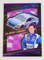 Danica Patrick [Purple] #10 Racing Cards 2017 Panini Torque Nascar Clear Vision Prices