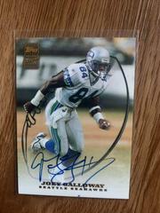 Joey Galloway Football Cards 1999 Topps Certified Autograph Prices