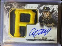 Oneil Cruz #IAJH-OCR Baseball Cards 2023 Topps Inception Autograph Jumbo Hat Patch Prices