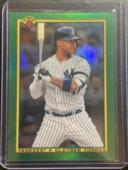 Gleyber Torres [Green Refractor] Baseball Cards 2020 Bowman Chrome 1990 Prices