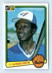 Alfredo Griffin #180 Baseball Cards 1983 Donruss Prices