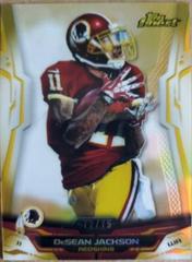 DeSean Jackson [Gold Refractor] Football Cards 2014 Topps Finest Prices