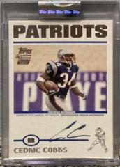Cedric Cobbs [Autograph] #79 Football Cards 2004 Topps Signature Edition Prices