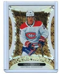 Cole Caufield [Gold] #WP-10 Hockey Cards 2021 Upper Deck Ovation World Premiere Prices
