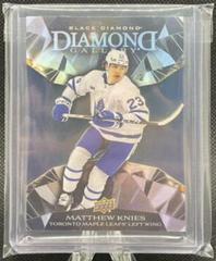 Matthew Knies #DG-KN Hockey Cards 2023 Upper Deck Black Diamond Gallery Prices