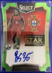 Renato Sanches Soccer Cards 2016 Panini Select Emerging Star Signatures Prices