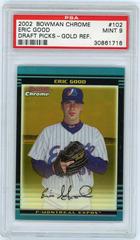 Eric Good [Gold Refractor] #102 Baseball Cards 2002 Bowman Chrome Draft Picks Prices