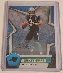 Will Grier [Longevity Signature Green] Football Cards 2019 Panini Rookies & Stars Prices
