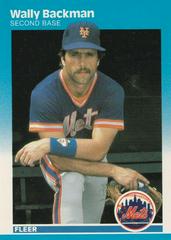 Wally Backman Baseball Cards 1987 Fleer Prices