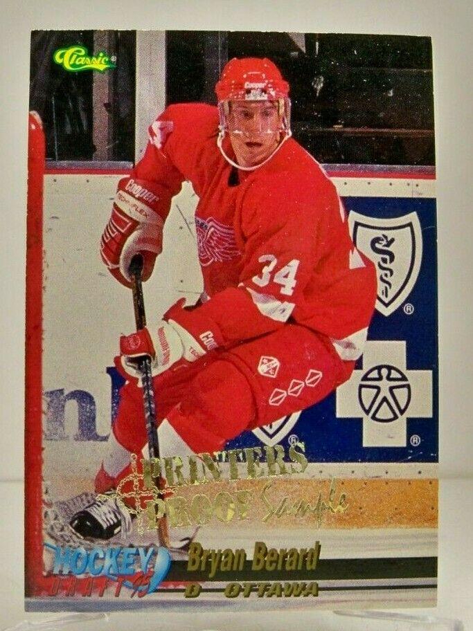Bryan Berard [Printer's Proof] #1 Prices | 1995 Classic | Hockey Cards