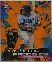 Wander Franco [Orange] #24 Baseball Cards 2019 Bowman Platinum Prismatic Prodigies Prices