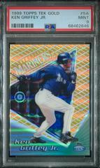 Ken Griffey Jr. [Pattern 15] #5A Baseball Cards 1999 Topps Tek Gold Prices