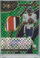 Justin Fields [Green] #RS-JFI Football Cards 2021 Panini Select Rookie Signatures Prices