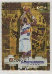 Shawn Marion Gold Refractor Basketball Cards 2000 Finest Prices